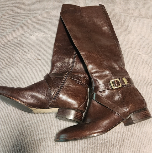 Women's knee high riding boots size 39 - Picture 1 of 15